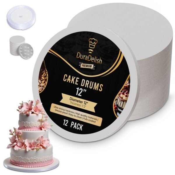 Duradelish 12 inch cake drums soft